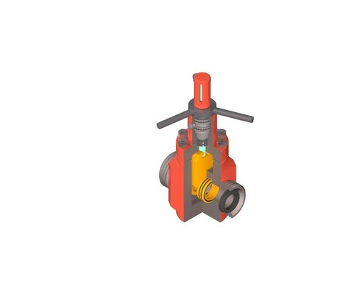 Alloy Steel Mud Gate Valve 2000-15000psi Of Oilfield Application