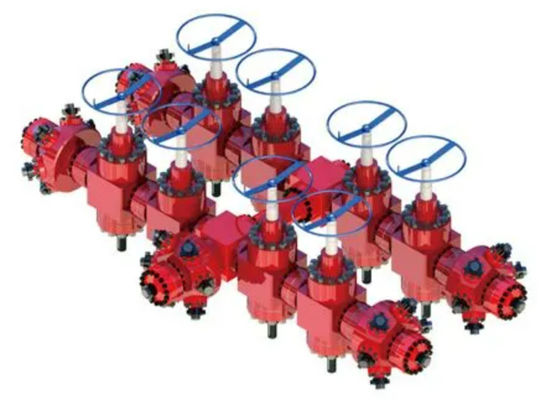 Fracturing Wellhead Frac Machine Fracturing Manifold API 6A