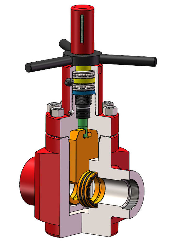 Alloy Steel Mud Gate Valve 2000-15000psi Of Oilfield Application