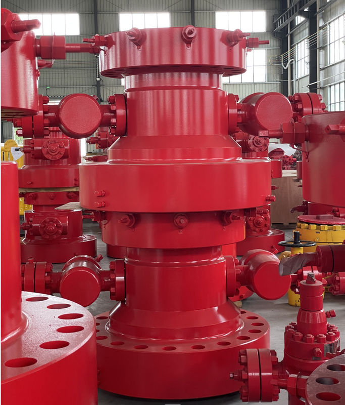Cost Effective Wellhead Christmas Tree System With Pressure Gauge